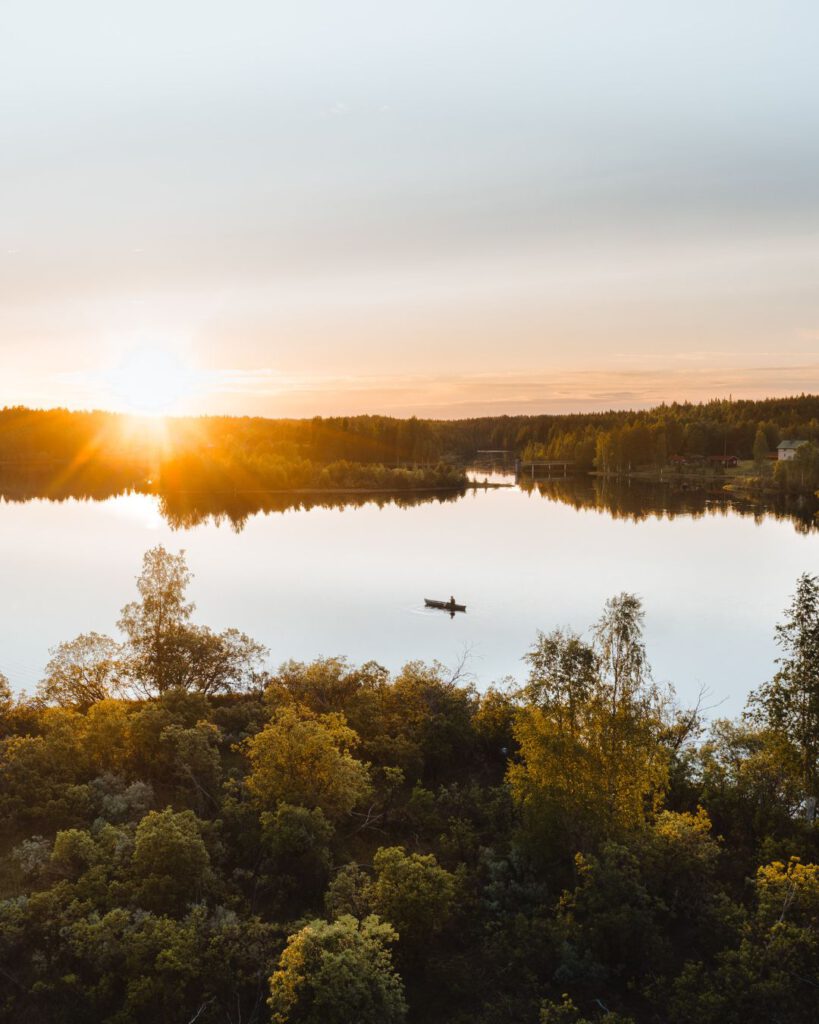 top 10 vakantie Rovaniemi Lapland zomer uitzicht landschap natuur