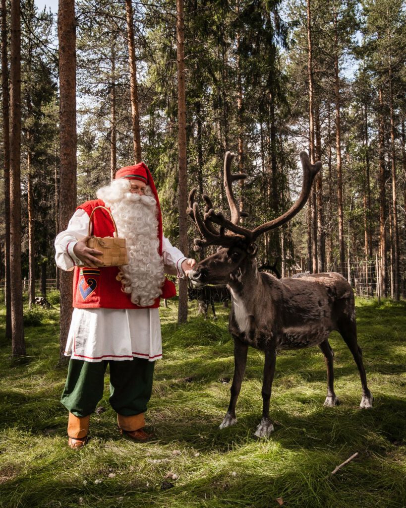 top 10 vakantie Rovaniemi Lapland zomer kerstman rendier